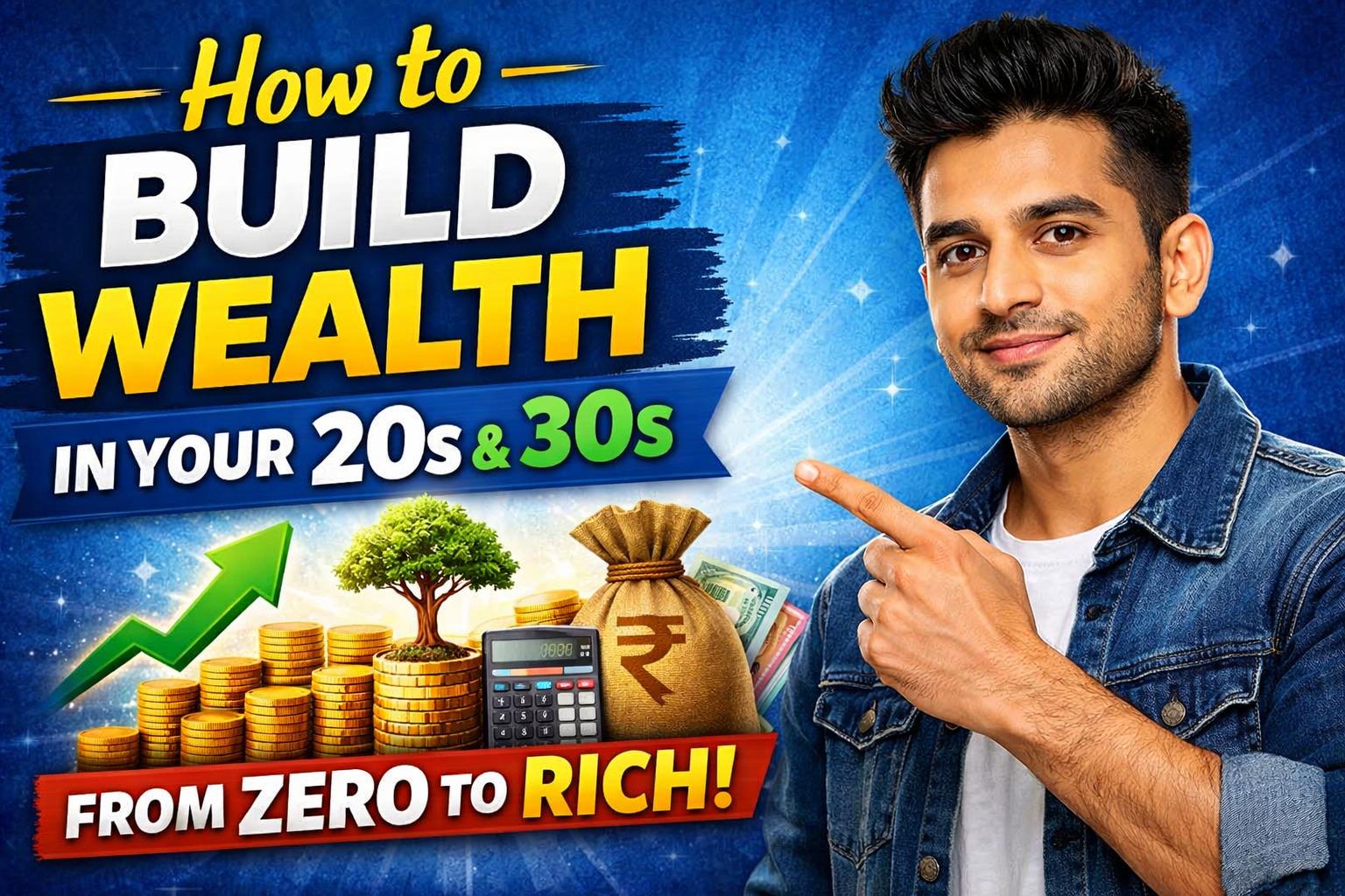 💰 The Ultimate Guide to Building Wealth in Your 20s & 30s (Even If You’re Starting from Zero)